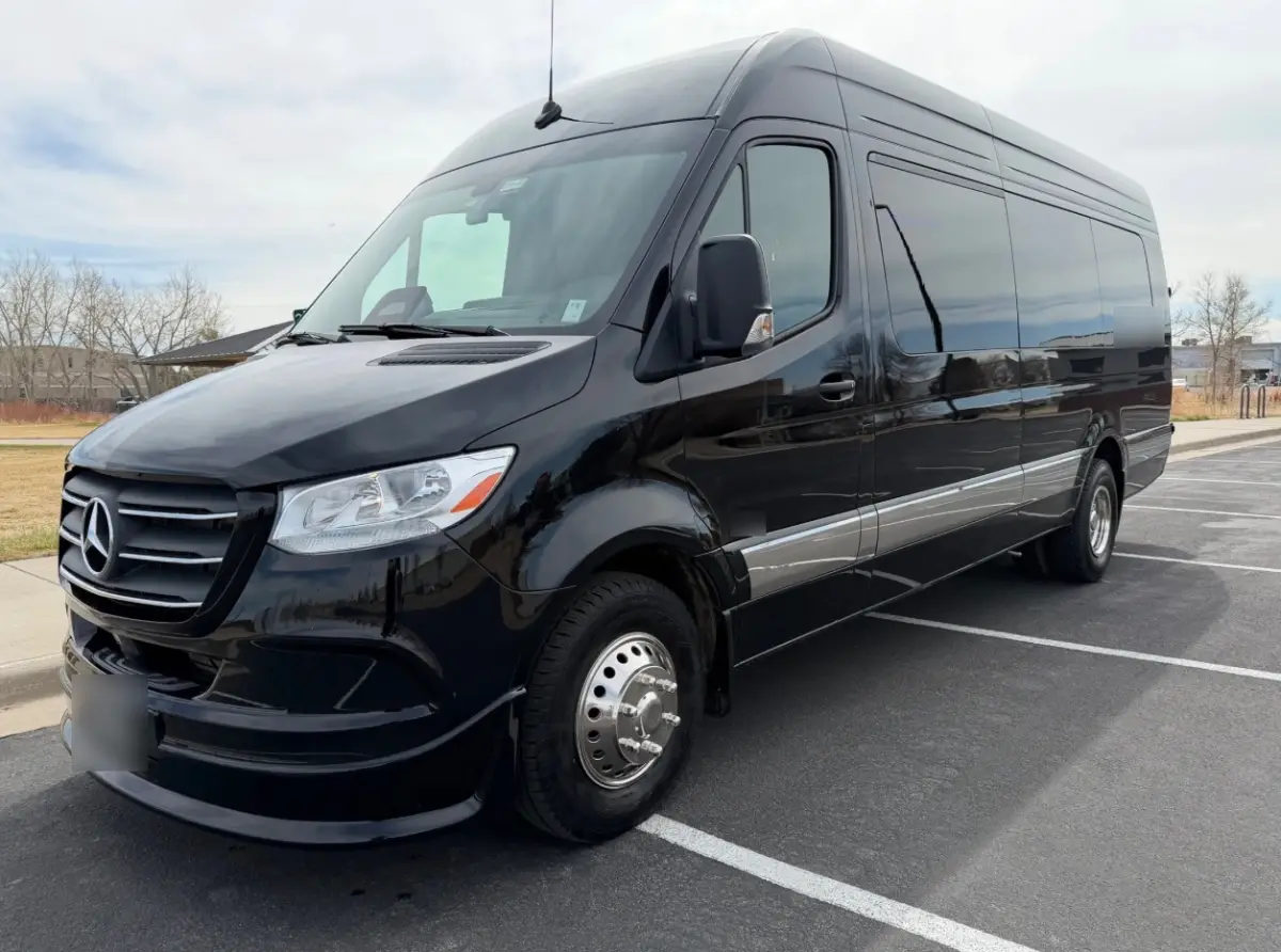 Glenwood Colorado Springs 13 passenger black executive Sprinter