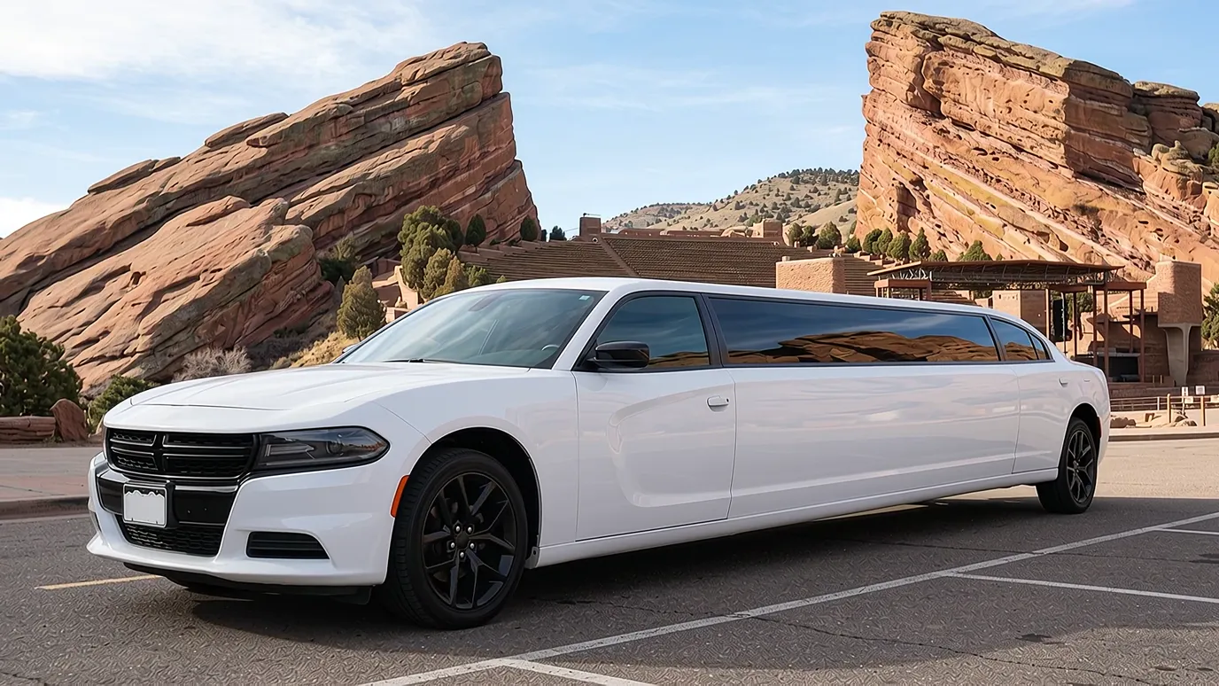 Glenwood Colorado Springs Dodge Charger 12 passenger stretch limo