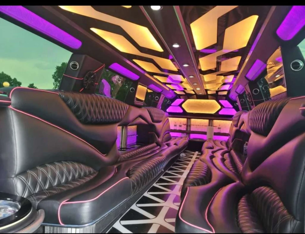 Glenwood Colorado Springs white Cadillac Escalade stretch limo